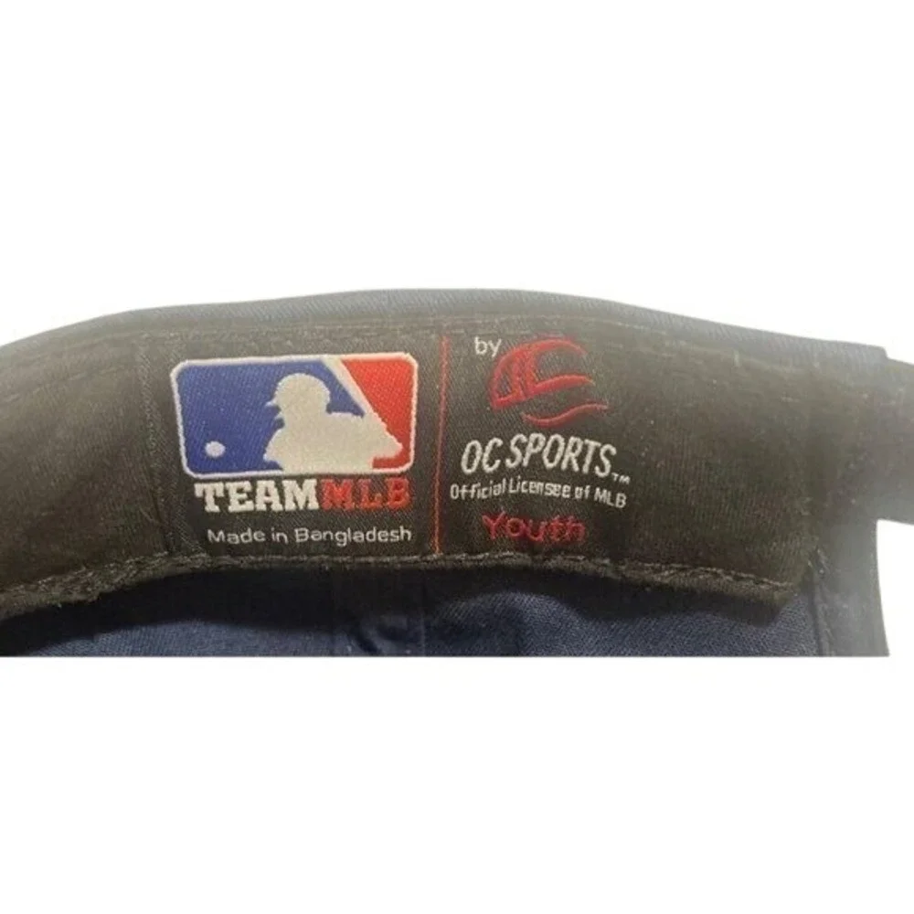 Official MLB Washington Red Skins Red & Blue Youth Baseball Cap Pelican Park